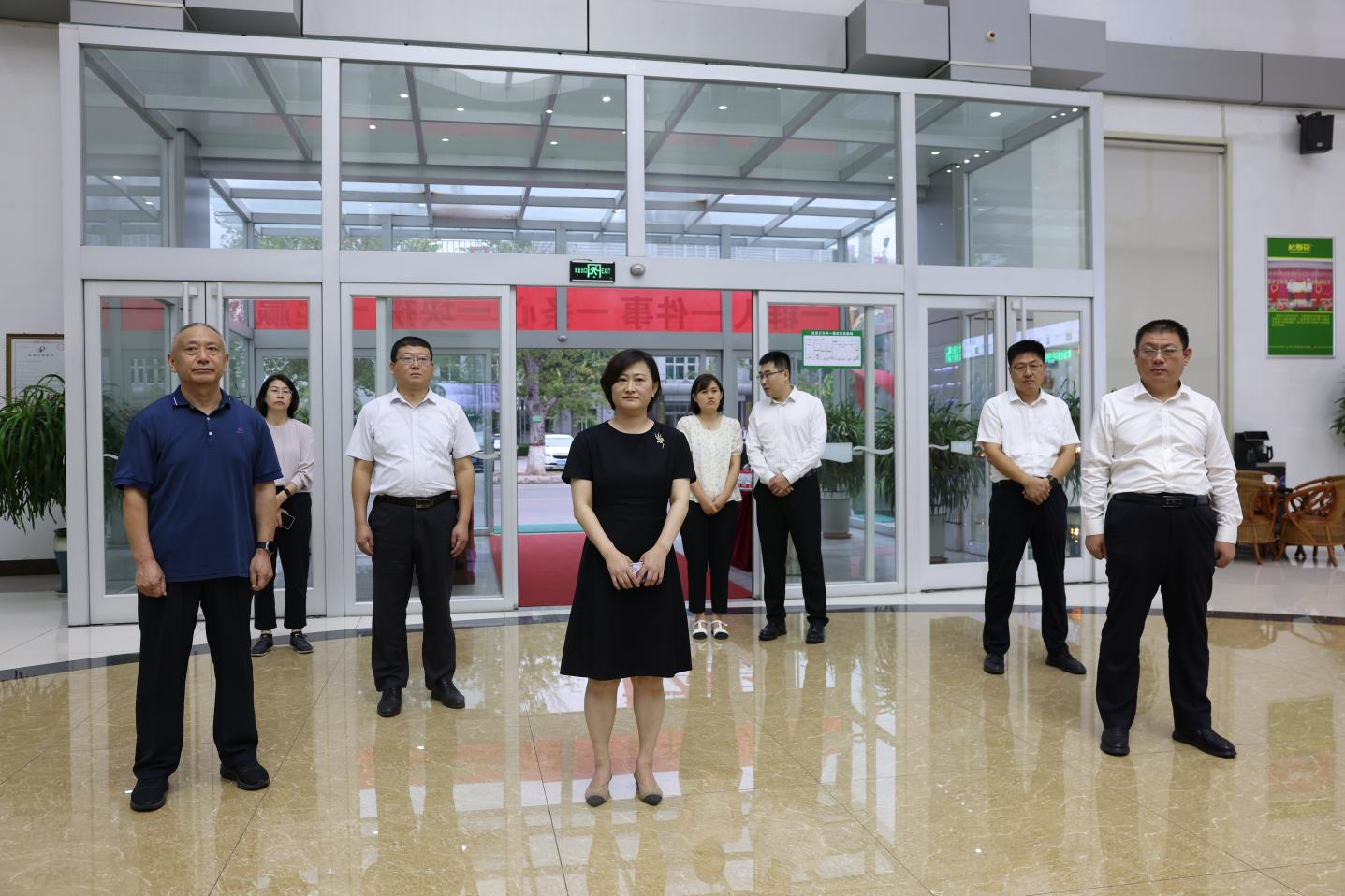 濱州市投資促進中心黨組書記、主任王輝來山東三星集團調研