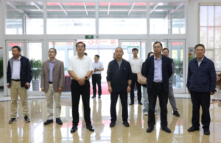 南京農業大學食品科技學院黨委書記孫健一行來山東三星集團參觀考察