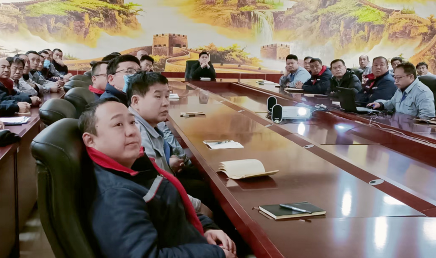 機械公司組織全員開展質量及安全培訓活動