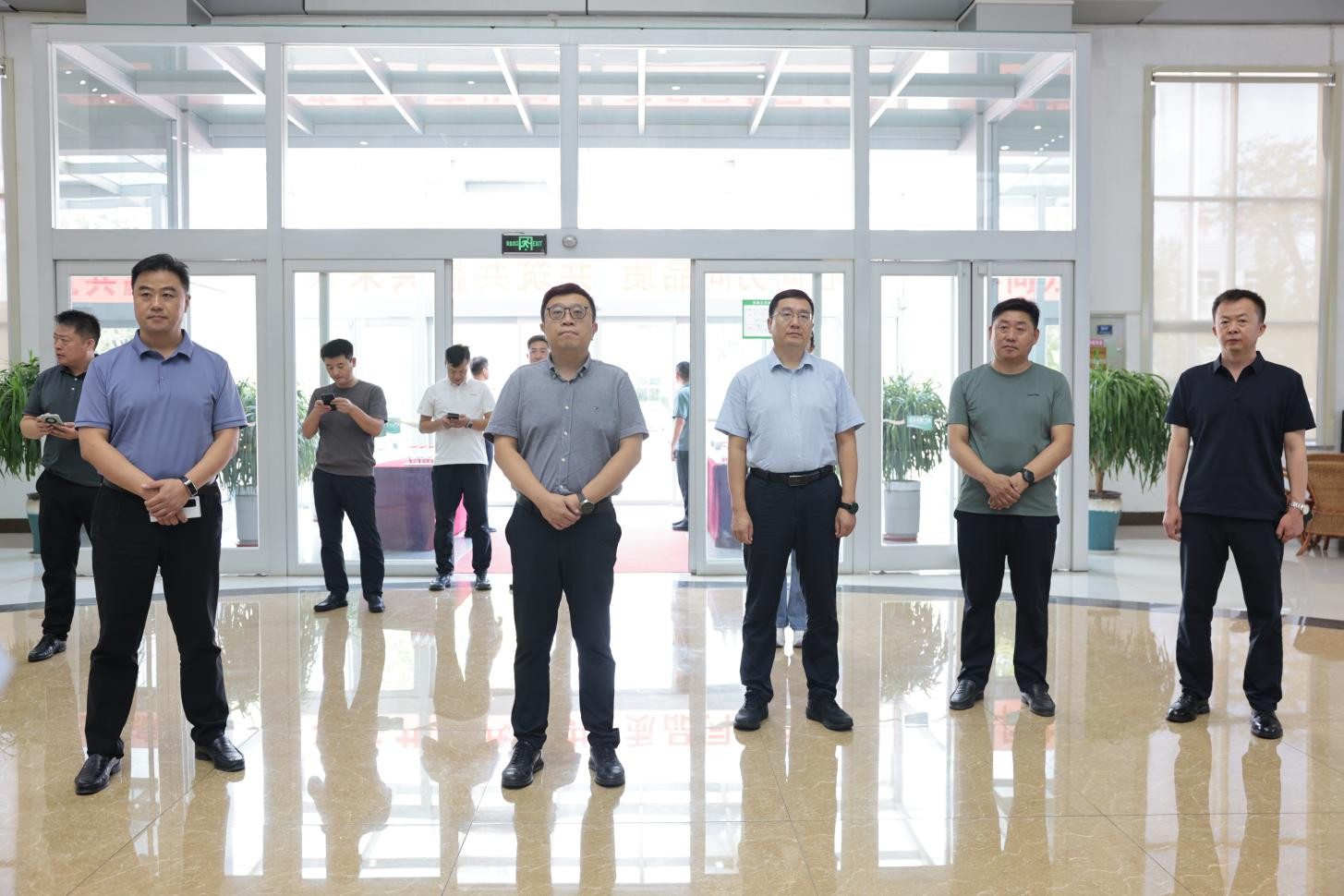 人民日報傳媒廣告有限公司來山東三星集團調研